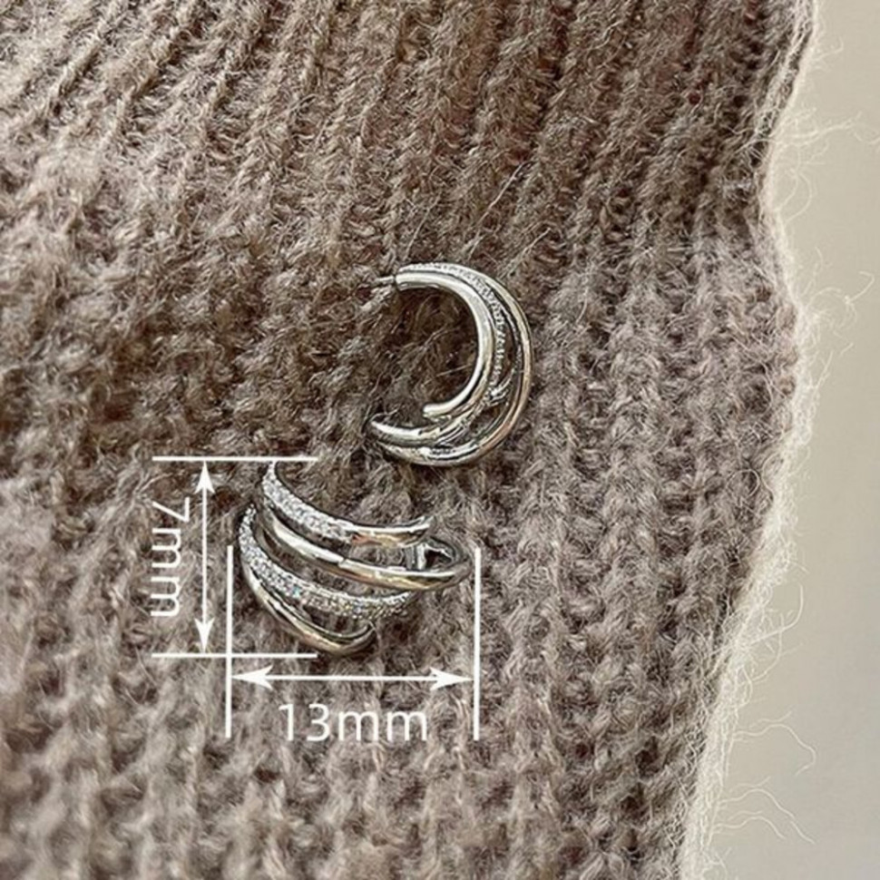 Ювелирные серьги CJJ25714 Ювелирные серьги CJJ25714