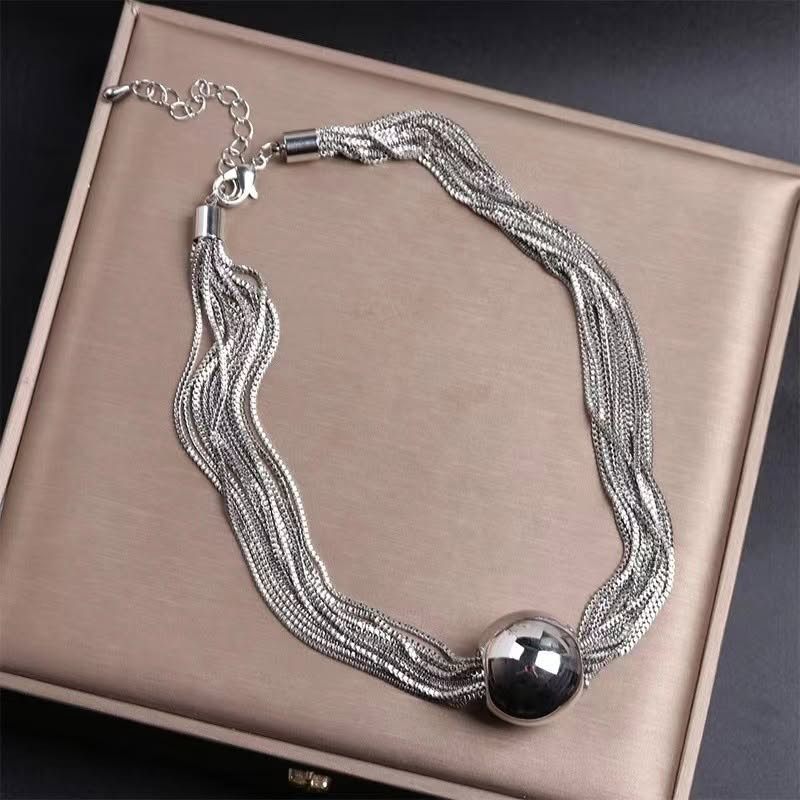 Чокер ювелирный сплав шар 1J11762CJJ Чокер ювелирный сплав шар 1J11762CJJ