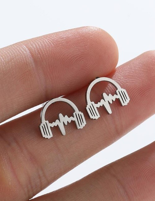 Стальные серьги R20378