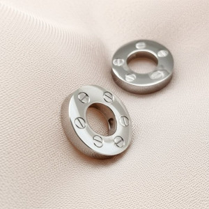 Серьги медицинская сталь J10880CJJ