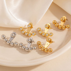 Серьги сталь CJT22620