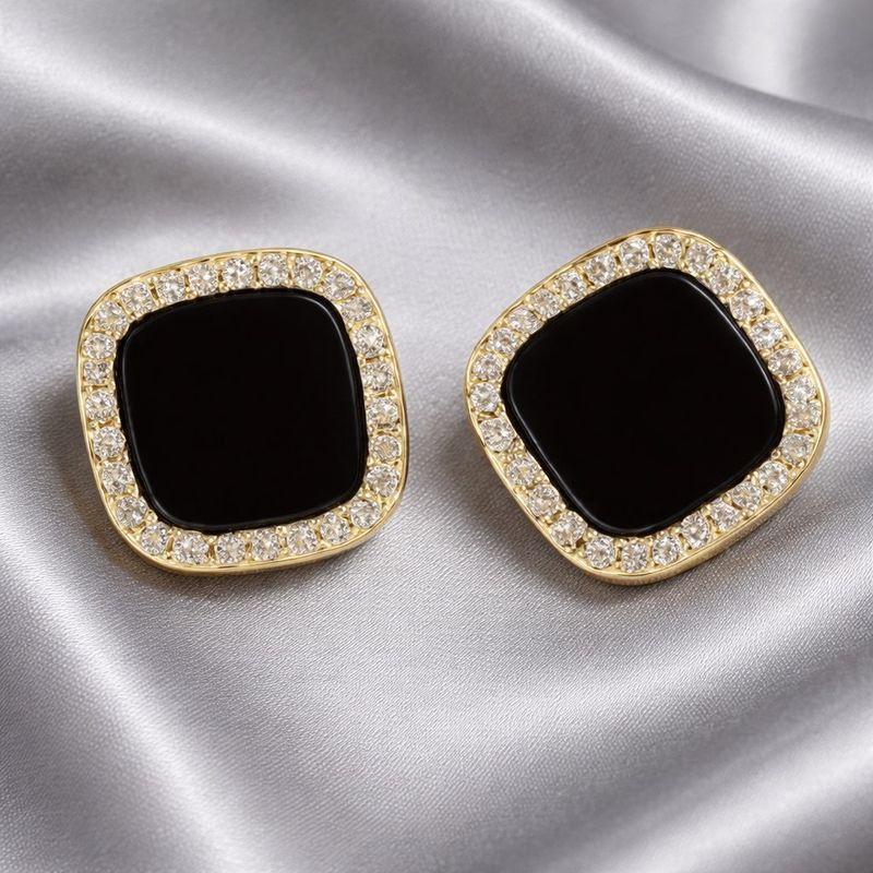 Серьги-гвоздики ювелирный сплав 1J12312CJJ Серьги-гвоздики ювелирный сплав 1J12312CJJ