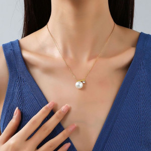 Колье из стали CJL21929