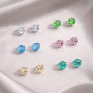 Набор серег циркон ювелирный сплав 1J12316CJJ