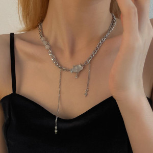 Колье из стали CJH56211