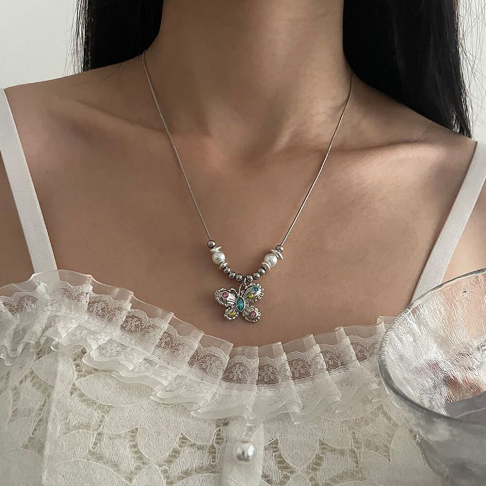 Колье из стали CJH67749