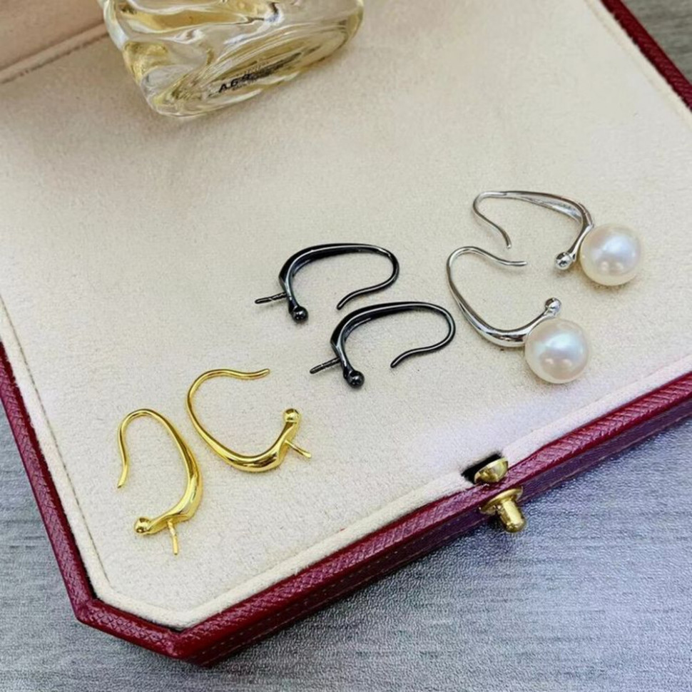 Серьги медь с напылением золотом J10681CJJ Серьги медь с напылением золотом J10681CJJ