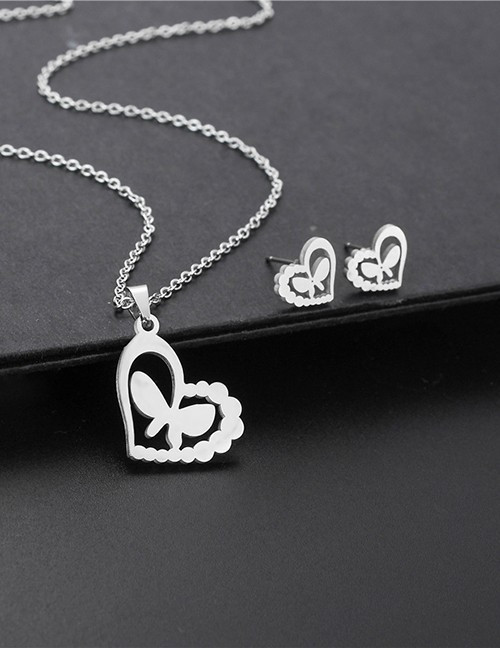 Комплект бижутерии сталь S45199 Комплект бижутерии сталь S45199