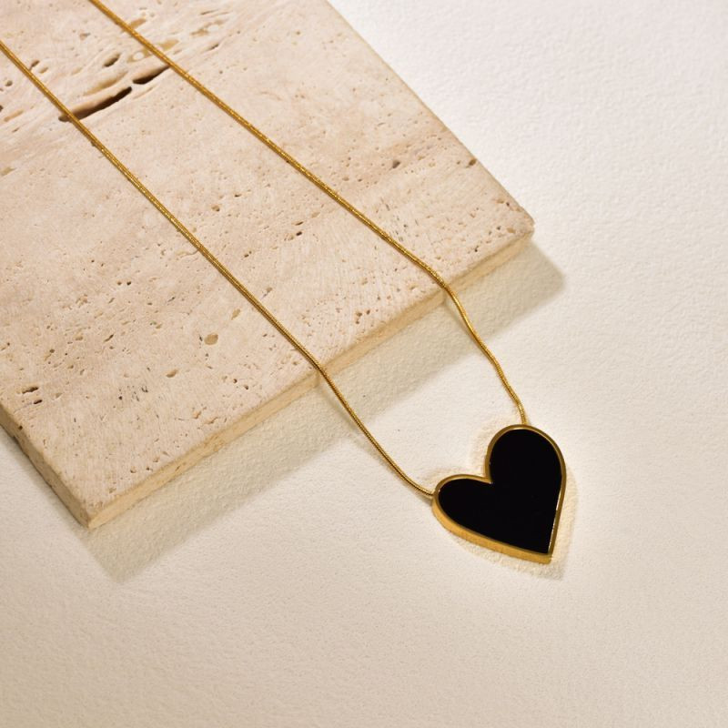 Колье из стали CJP75740