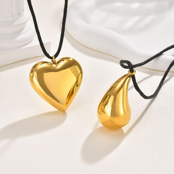 Колье из стали CJL91423