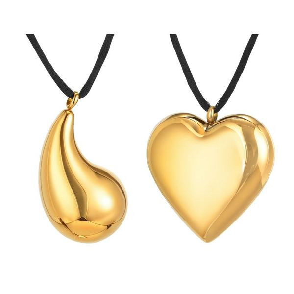 Колье из стали CJL91423