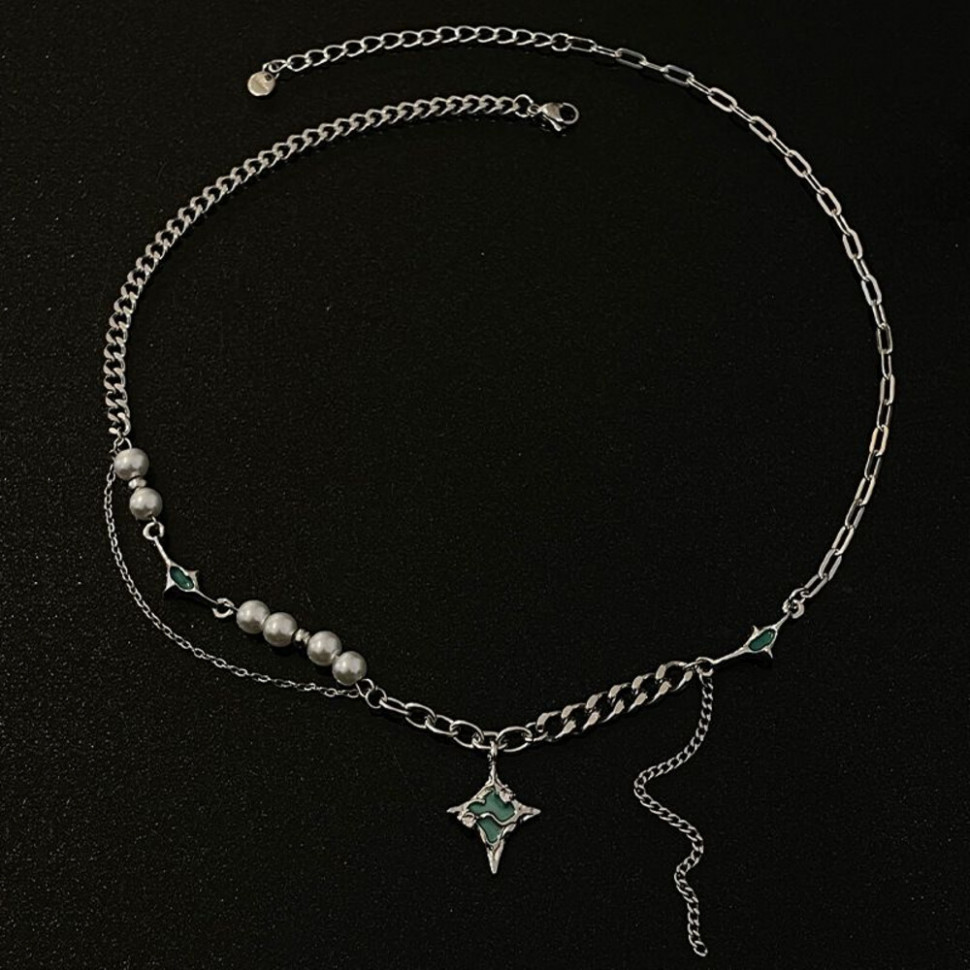 Колье из стали CJH56284