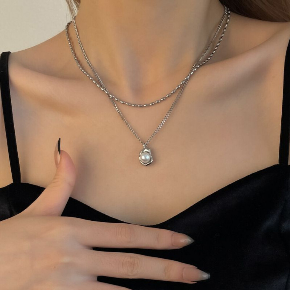 Колье из стали CJH67751