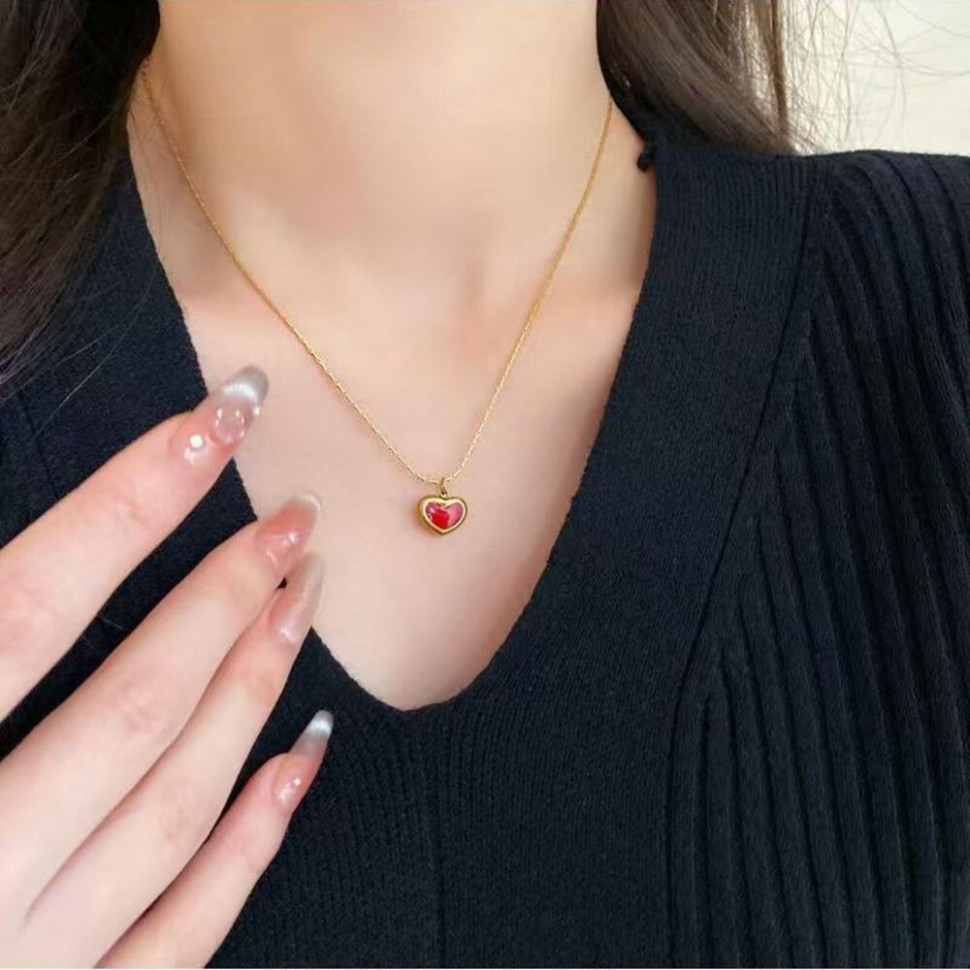 Колье из стали CJH55095