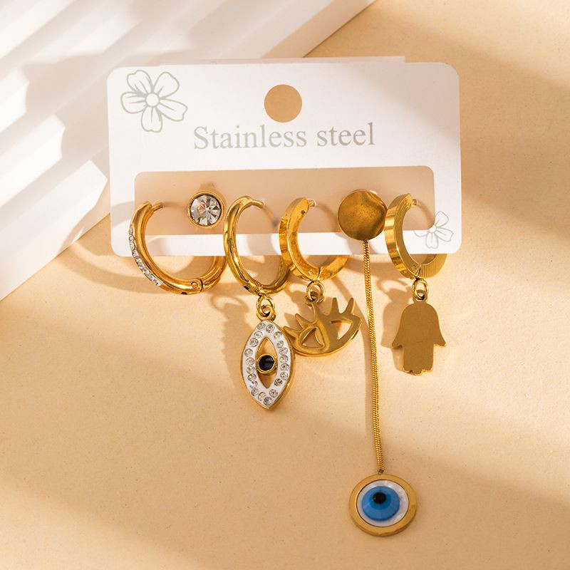 Стальной комплект бижутерии CJN43063 Стальной комплект бижутерии CJN43063