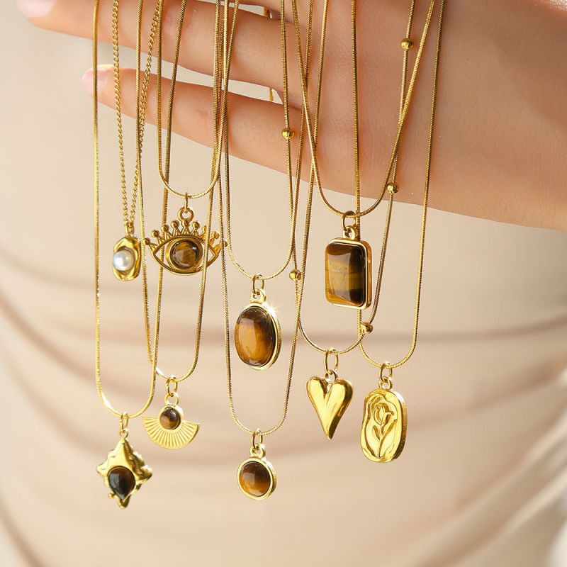 Колье из стали CJR63759 Колье из стали CJR63759