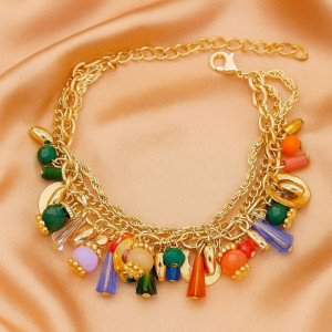 Браслет ювелирный сплав бусины 1J12355CJJ