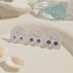 Набор серег циркон ювелирный сплав 1J12318CJJ