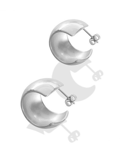 Серьги сталь S57765MSK