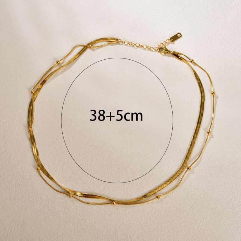 Колье из стали CJP75744