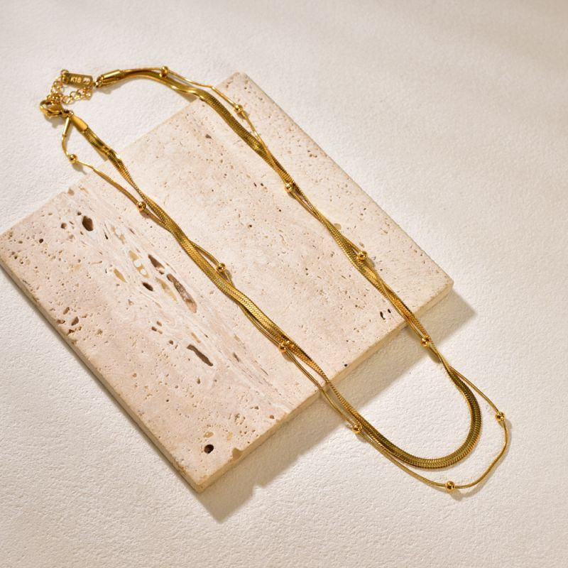 Колье из стали CJP75744