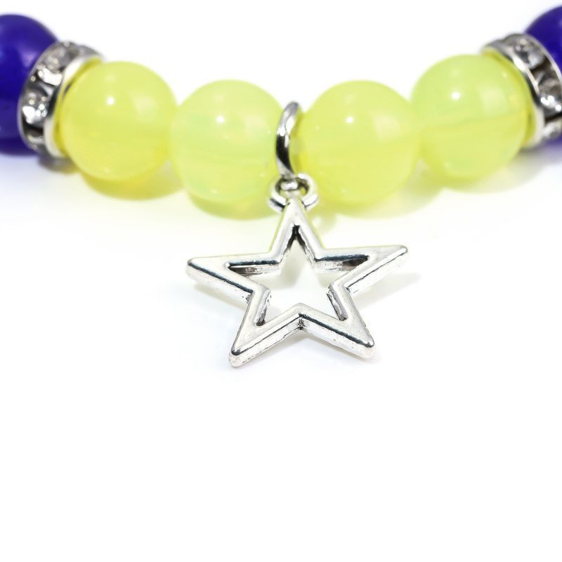 Парные браслеты небесное сияние со звездным декором CJH39524