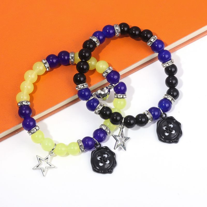 Парные браслеты небесное сияние со звездным декором CJH39524