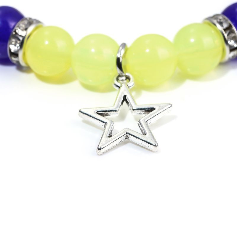 Парные браслеты небесное сияние со звездным декором CJH39524