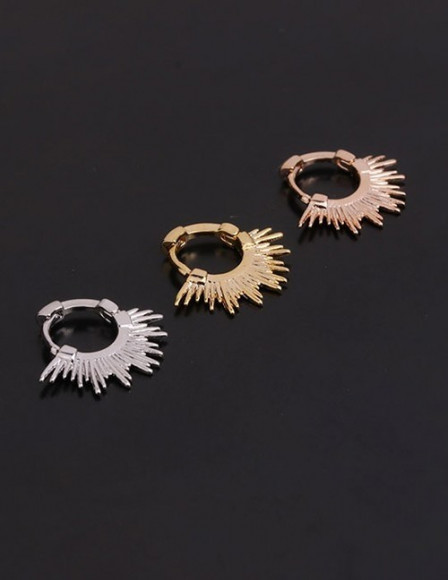 Серьги сталь P39517