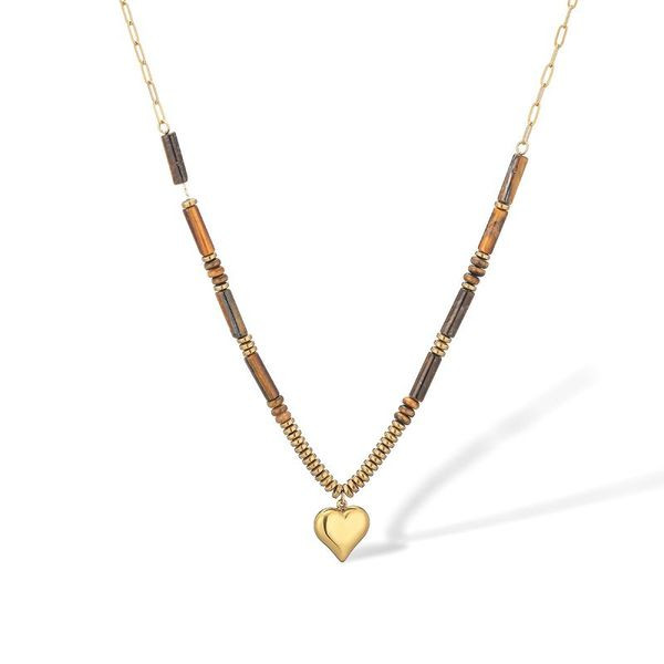 Колье из стали CJL92019