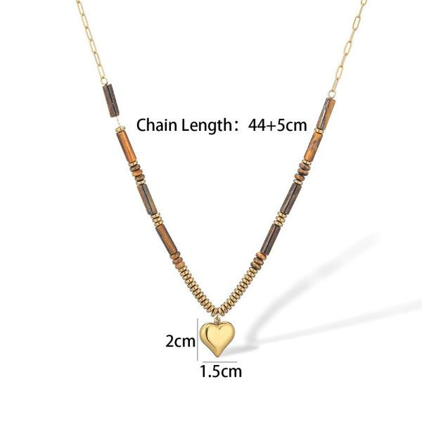 Колье из стали CJL92019