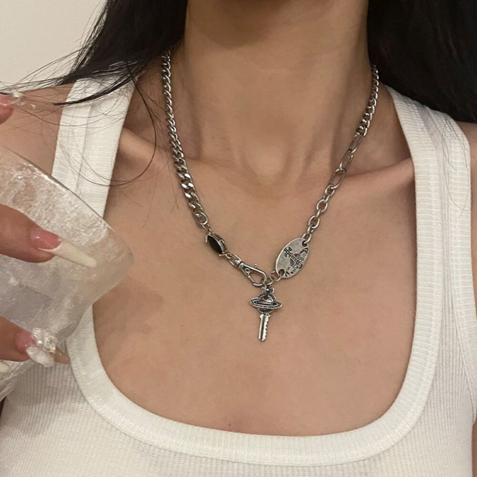 Колье из стали CJH67759