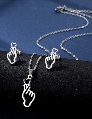 Комплект бижутерии сталь S45209