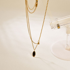 Колье из стали CJP75747 Колье из стали CJP75747