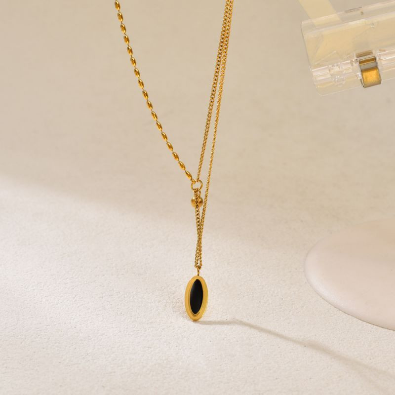 Колье из стали CJP75747 Колье из стали CJP75747