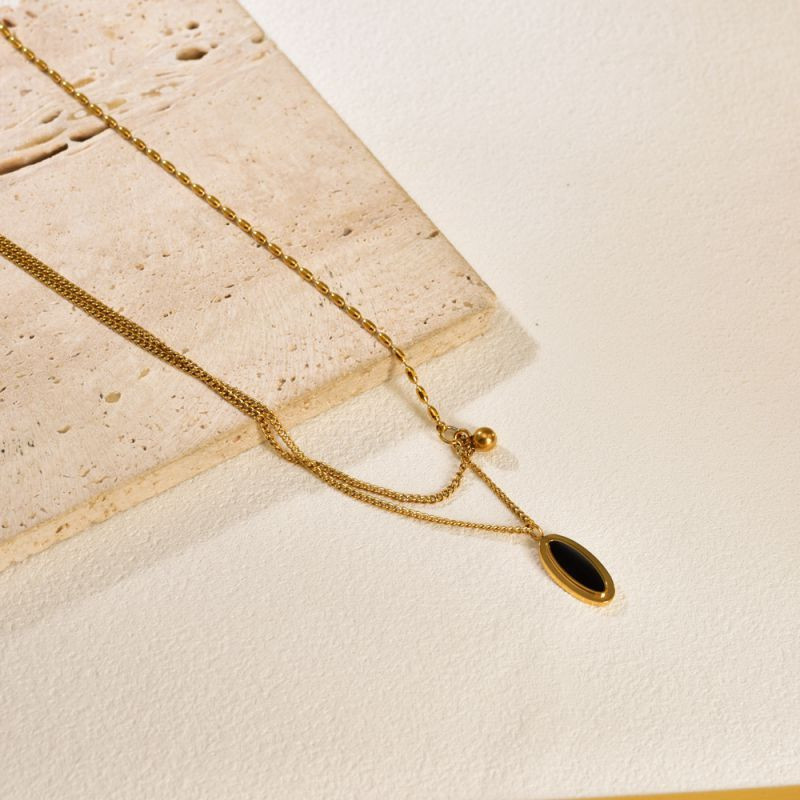 Колье из стали CJP75747 Колье из стали CJP75747