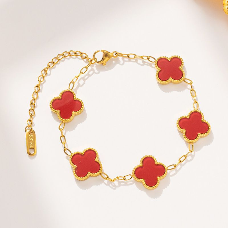 Браслет из титановой стали напыление золотом 1J12038CJJ