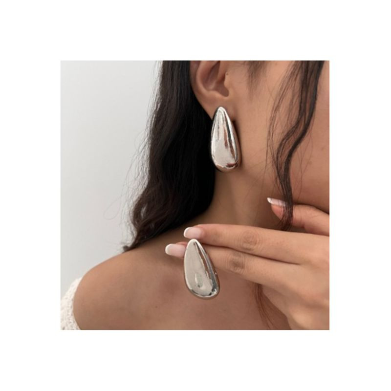 Серьги Капли крупные CJJ27522