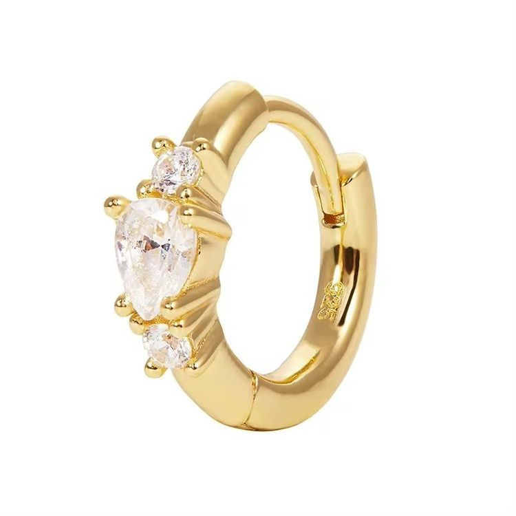 Серьги медь с напылением золотом J10685CJJ Серьги медь с напылением золотом J10685CJJ