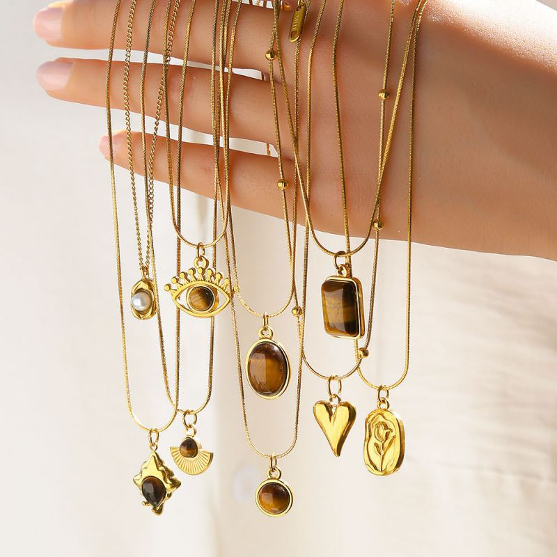 Колье из стали CJR63761 Колье из стали CJR63761