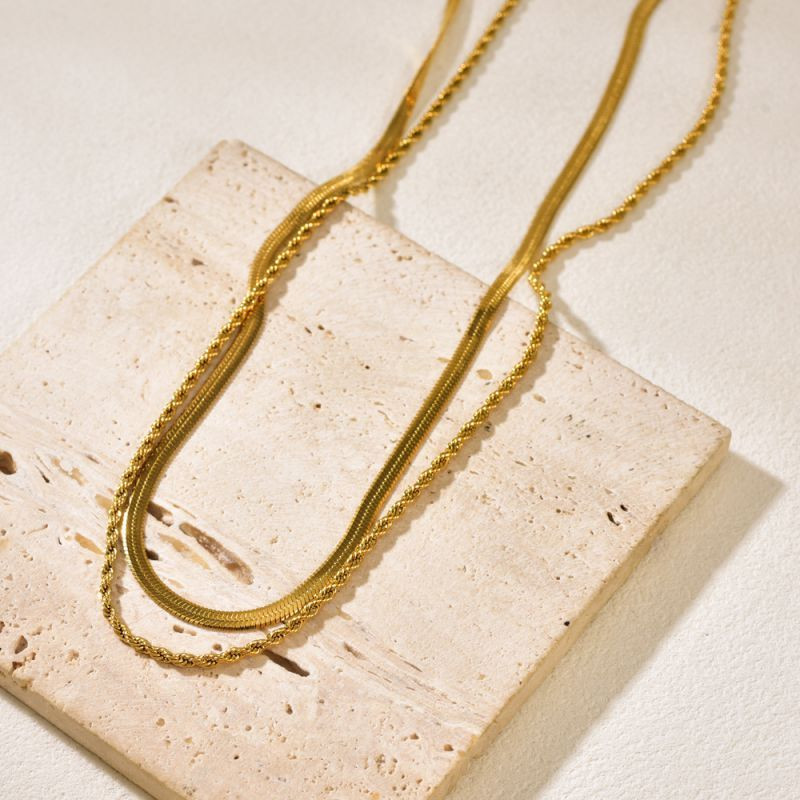 Колье из стали CJP75748