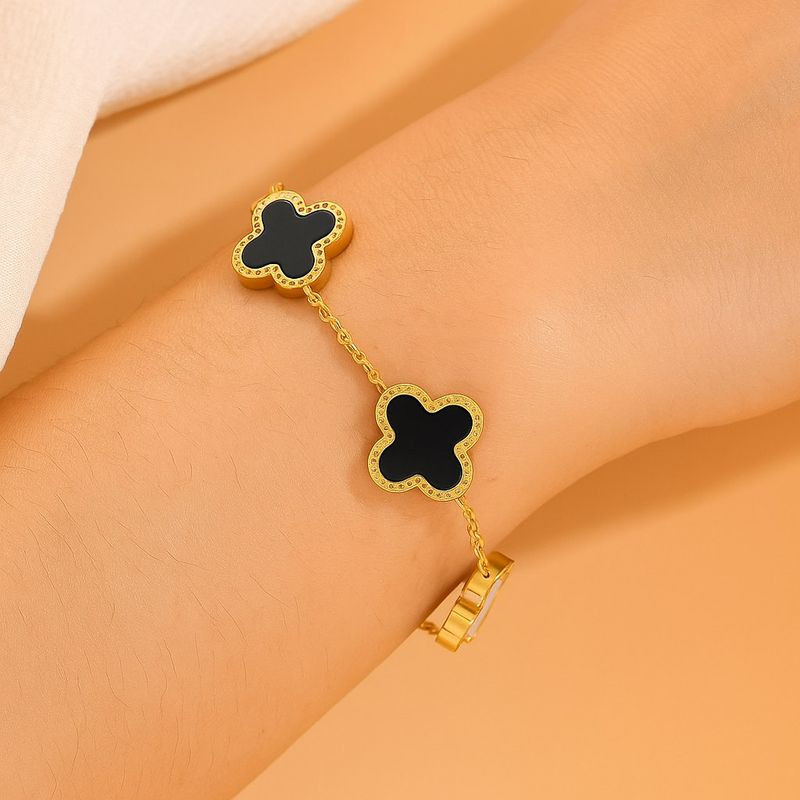 Браслет из титановой стали напыление золотом 1J12039CJJ Браслет из титановой стали напыление золотом 1J12039CJJ