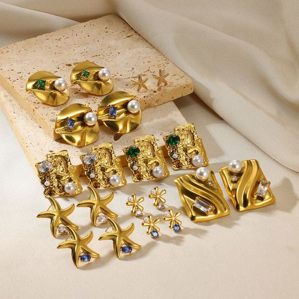 Серьги сталь CJL47119 Серьги сталь CJL47119