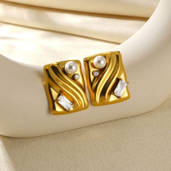 Серьги сталь CJL47119 Серьги сталь CJL47119