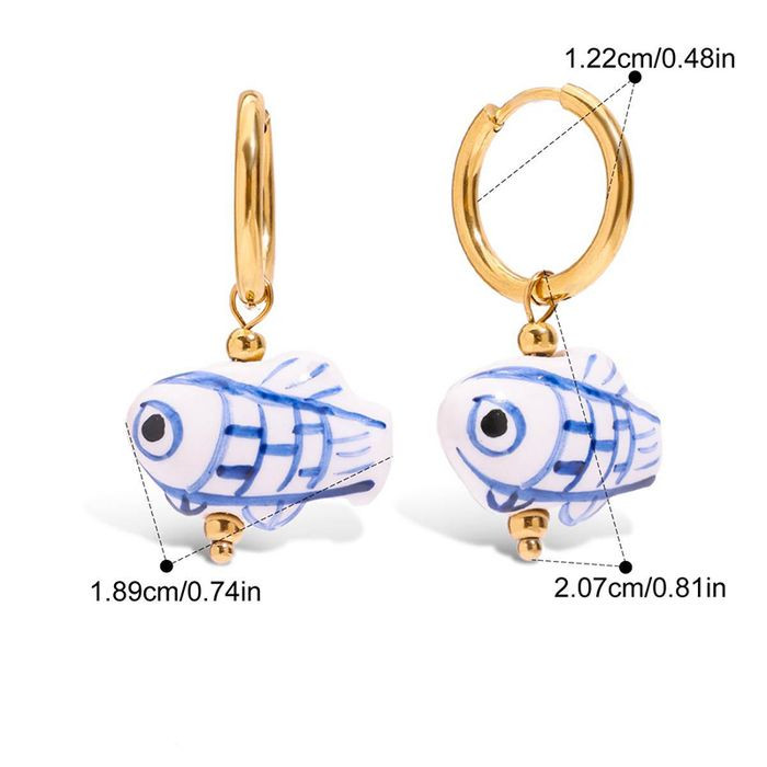 Серьги сталь CJM53938 Серьги сталь CJM53938