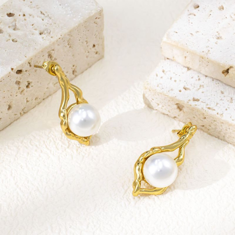 Серьги сталь CJL30374 Серьги сталь CJL30374