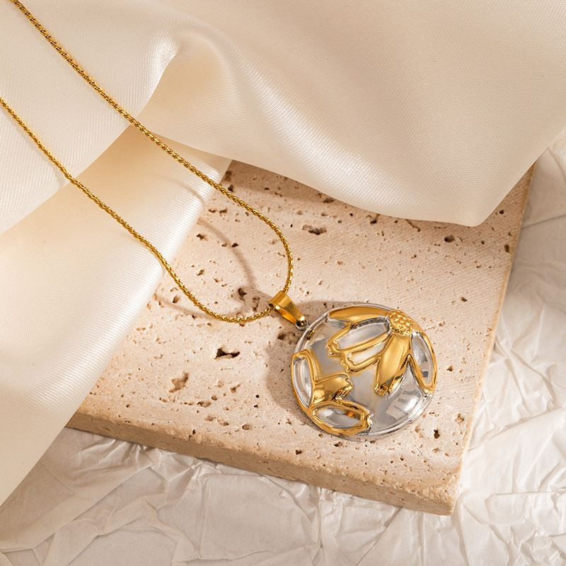 Колье из стали CJN43117 Колье из стали CJN43117