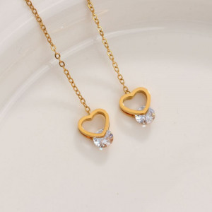 Серьги сталь CJH32659 Серьги сталь CJH32659