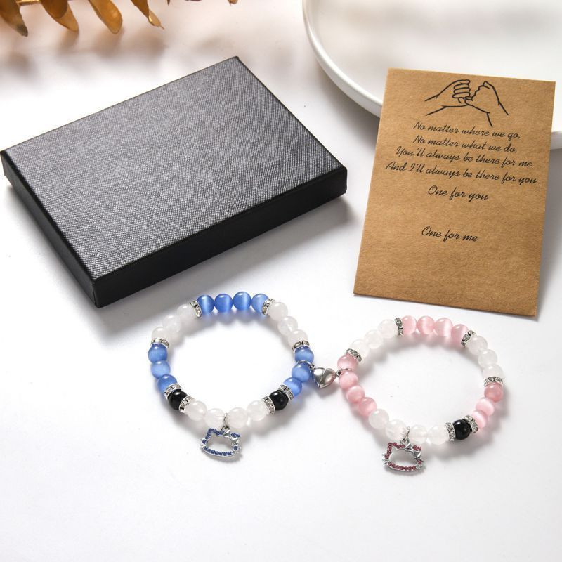 Парные браслеты амулет удачи с пауком и паутиной