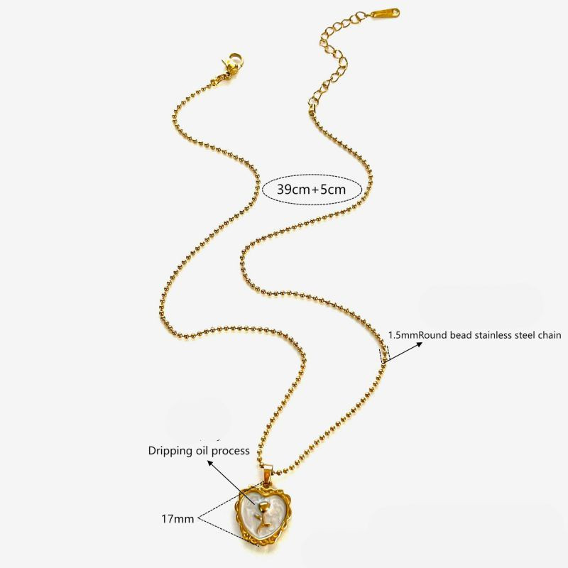 Колье из стали CJN34931 Колье из стали CJN34931